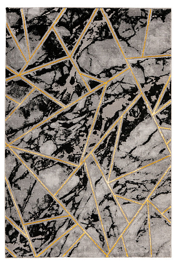 Tapis moderne MARMARIS 402 noir