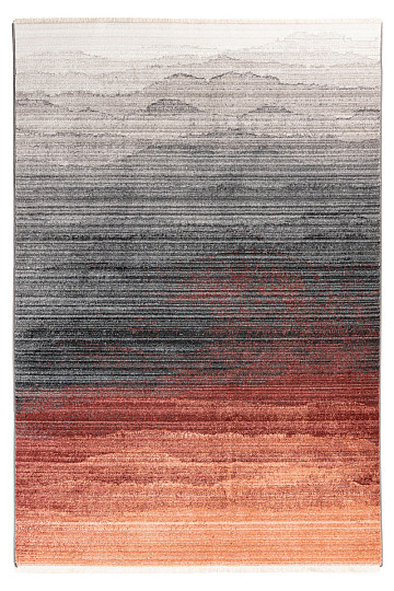 Tapis moderne MEDELLIN 409 argent / terre