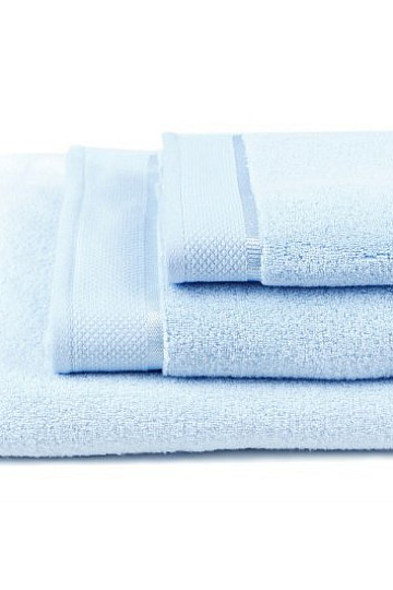 Serviette et drap de bain MIKRO bleu clair