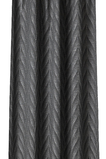 Rideau décoratif PAJA noir-gris 146x245