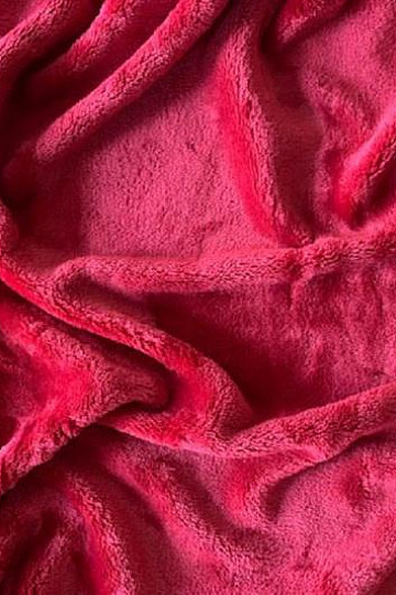 Drap microflanelle SLEEP WELL bordeaux