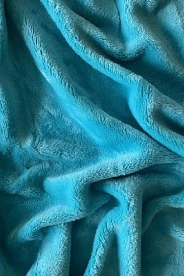 Drap micro flanelle SLEEP WELL turquoise