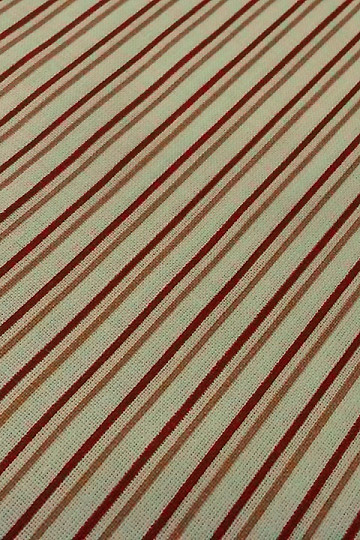 Tissu coton STRIPE rouge-rose