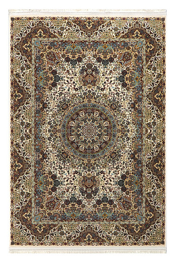 Tapis acrylique de luxe RAZIA 5501 beige