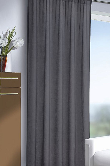 Rideau décoratif lumineux ROKO gris 140x245