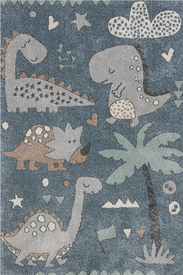 Tapis pièce enfant ROMA DINOSAURES