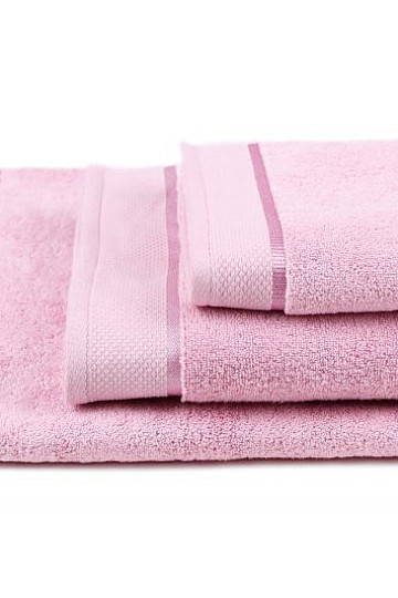 Serviette et drap de bain MIKRO rose