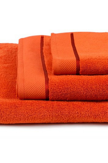 Serviette et drap de bain MIKRO terracotta