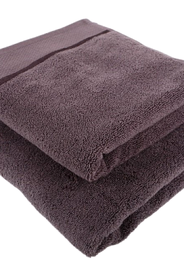 Serviette et drap de bain MIKRO gris foncé
