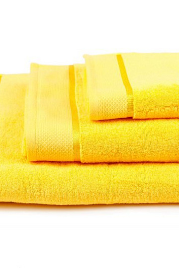 Serviette et drap de bain MIKRO jaune