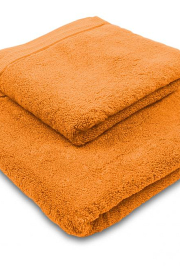 Serviette et drap de bain MIKRO Orange-moutarde