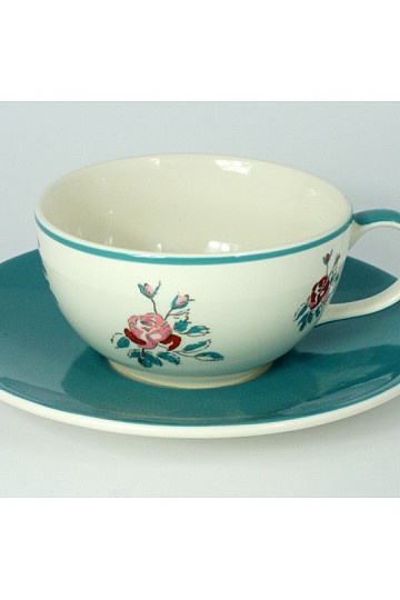 Tasse ROSES avec soucoupe 250 ml