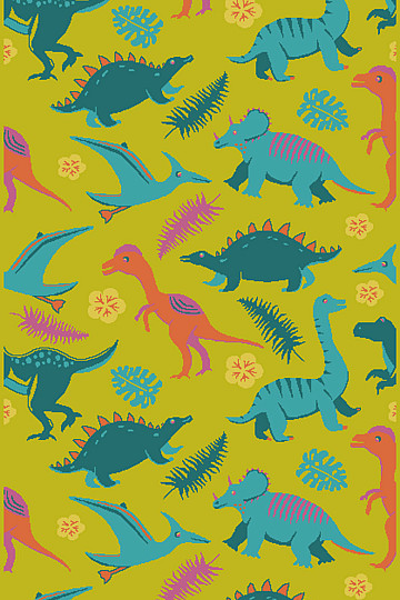 Tapis enfant PLAY DINOSAURS