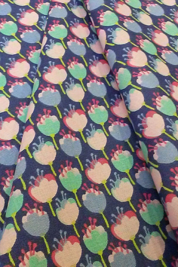 Tissu coton TULIPE