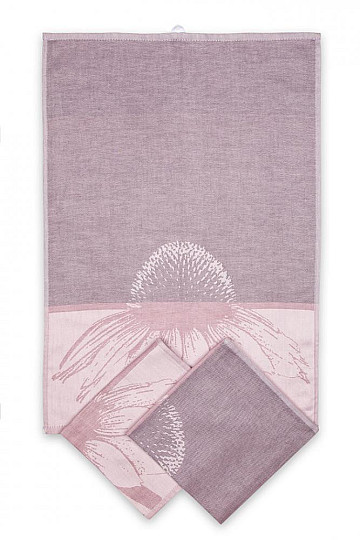 Serviettes ECHINACEA STAR ROSE 3 pcs