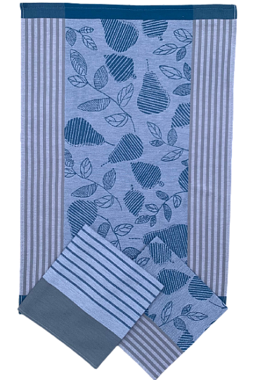 Serviettes HRUSKY ST. BLEU 3 pièces