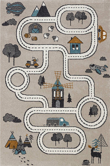 Tapis pièce enfant VEGAS CESTY