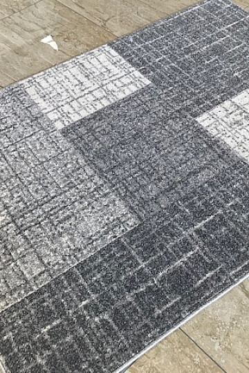 Tapis en pièces VISTA GEO gris