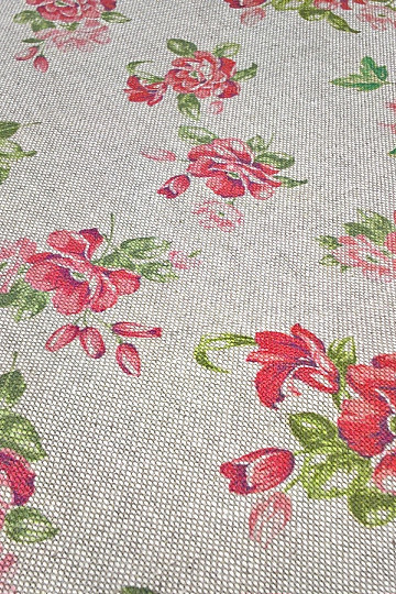 Tissu déco MARTA fleurs numérique
