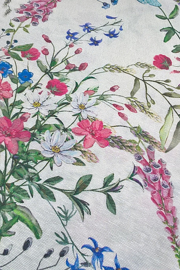 Tissu décoratif MALVA MEADOW BLOSSOM