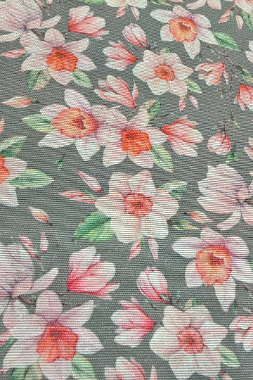 Tissu déco CESIRA fleurs