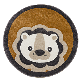 Tapis rond enfant Animaux VEGAS