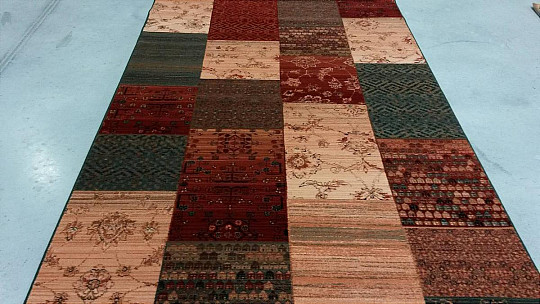 Tapis de luxe en laine ROYAL PATCHWORK neuf 402