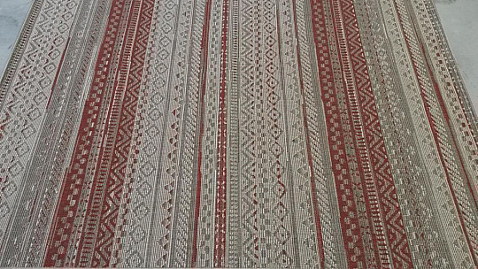 Tapis d'extérieur STAR ROUGE