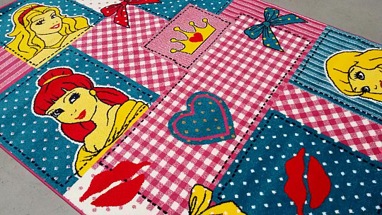 Tapis pièce enfant PRINCESSE