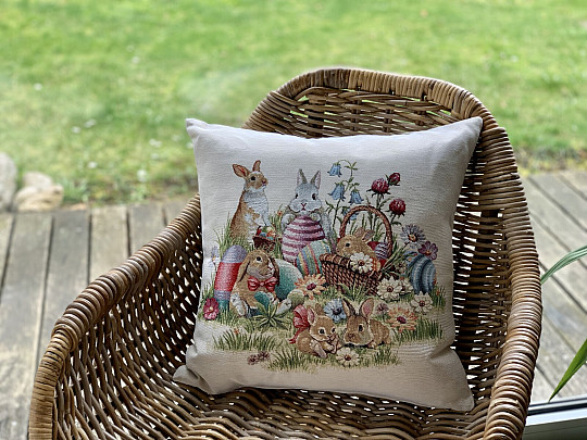 Housse de coussin Gobelin Pomlázka