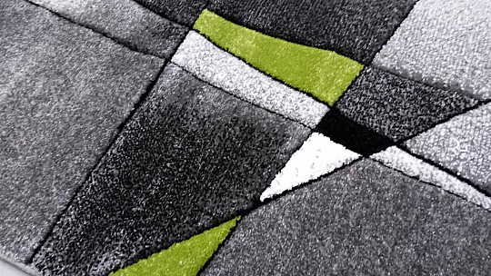 Tapis moderne BRILLIANCE vert