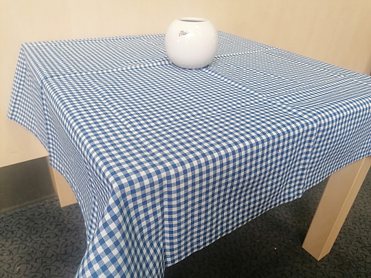 Nappe IBIZA bleue 85x85 cm