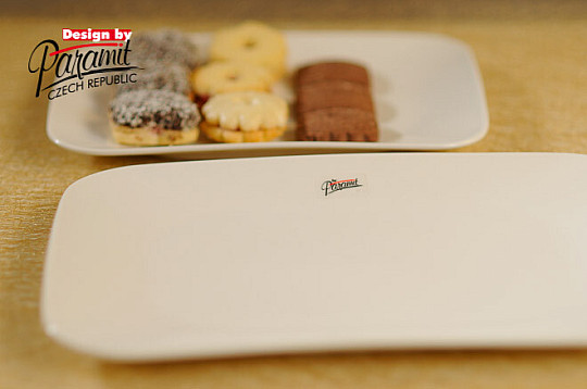 Assiette rectangulaire Otto 28 cm