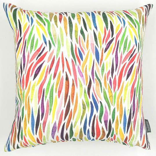 Housse de coussin colorée Izaro