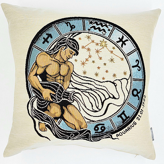Housse de coussin tapisserie VERSEAU