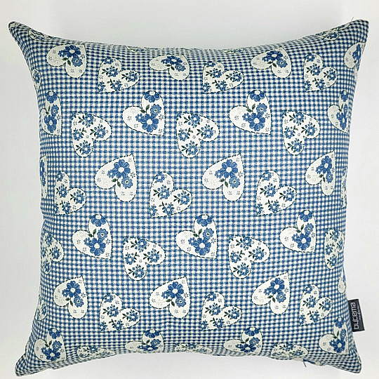 Housse TOSCANA VALERY SRDCE bleu