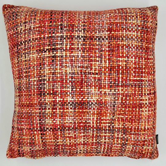 Coussin décoratif de luxe YARA RED rouge