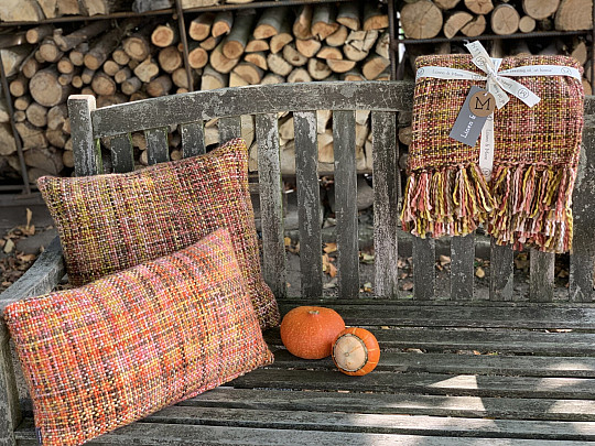 Coussin décoratif de luxe YARA GOLDEN YELLOW or