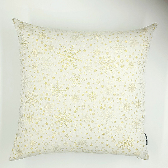 Couverture décorative de Noël FLASH FLAKES GOLD 1