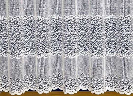 Rideau Jacquard A3891 blanc
