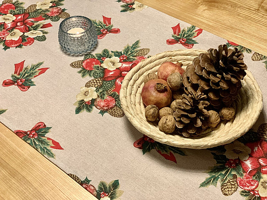 Nappe de Noël FOLK CHRISTMAS