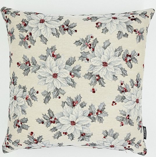 Housse de tapisserie de Noël ÉTOILE DE NOËL argent