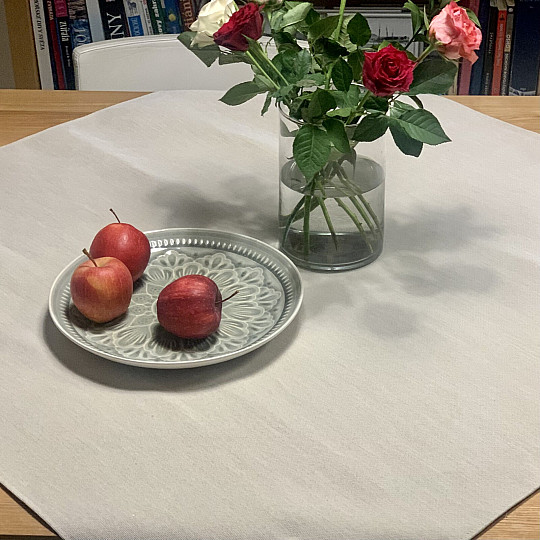 Nappe et foulard en tapisserie NATUR