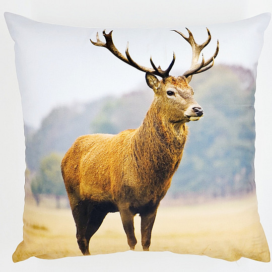 Housse de coussin déco CERF
