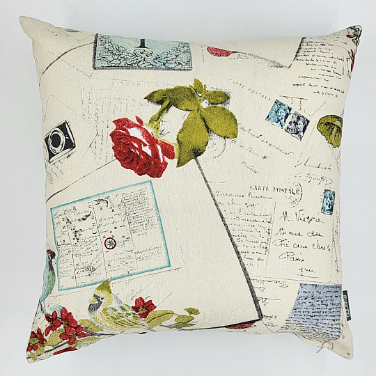 Housse de coussin déco LETTRES