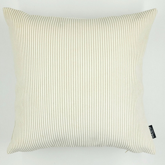 Housse de coussin déco DARVEN IVOIRE