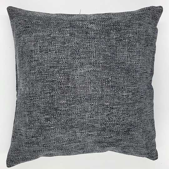 Housse de coussin décorative SAIMA ANTHRACITE
