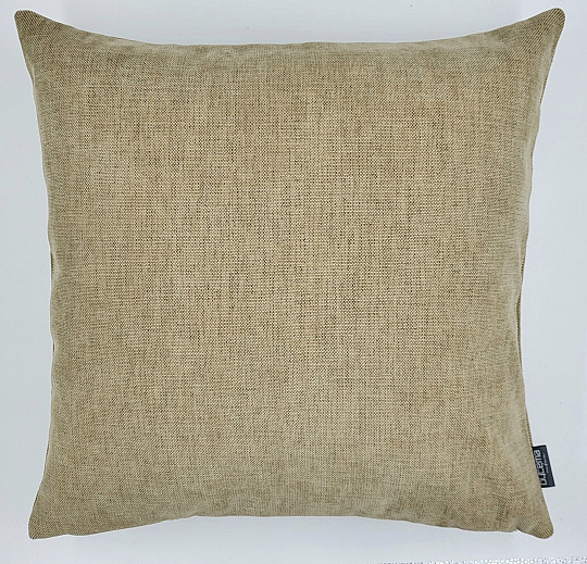 Housse de coussin décoratif DERBY CAPPUCCINO