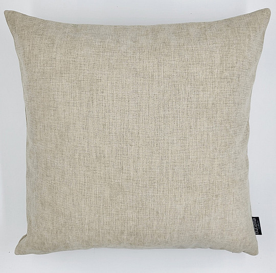 Housse de coussin déco DERBY BEIGE