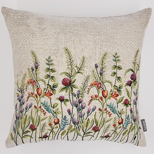 Taie d'oreiller en tapisserie FLEURS SAUVAGES